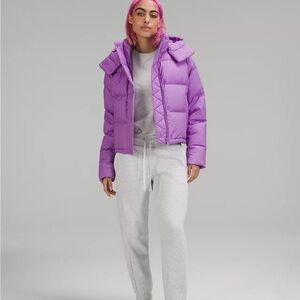 Lululemon Wunder Puff 600-Down-Fill Cropped Jacket